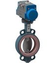 Supapă fluture cu actuator rotativ pneumatic BUW2-080-DSC-D32