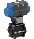 Robinet cu bilă cu actuator rotativ pneumatic BAC4-011-CITV-D0
