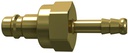 Coupling plug Shut-off DN 7,2 C0PS72-H06-B