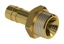 Male hose nozzle HN38-04-14-B-C