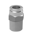 Straight male stud fitting PI12C-06-18-Z