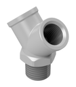 Y-adapter Female thread/Male thread/Female thread 3/8"